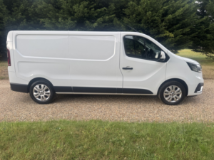 2023 Renault Trafic 2.0 Ll30 Blue Dci 130 Sport Lwb Panel Van in White — image 5