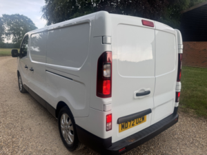 2023 Renault Trafic 2.0 Ll30 Blue Dci 130 Sport Lwb Panel Van in White — image 6