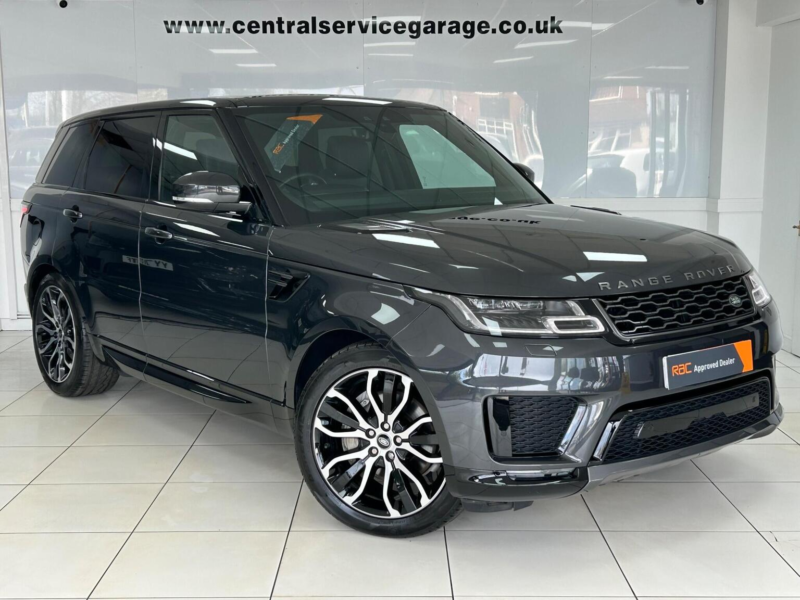 2022 Land Rover Range Rover Sport 3.0 D300 Mhev Hse Silver Auto 4WD Euro 6 (s/s) 5dr in Grey — image 1