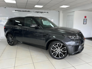 2022 Land Rover Range Rover Sport 3.0 D300 Mhev Hse Silver Auto 4WD Euro 6 (s/s) 5dr in Grey — image 4