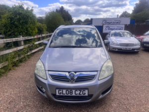 2008 Vauxhall Zafira 1.6 Breeze Euro 4 5dr in Silver — image 2