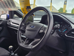 2018 Ford Fiesta 1.0t Ecoboost St-Line Hatchback 5dr Petrol Manual Euro 6 (s/s) (140 Ps) in Blue — image 3