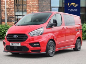 2022 Ford Transit Custom 2.0 Transit Custom 320 Limited Ecoblue Auto in Red — image 3
