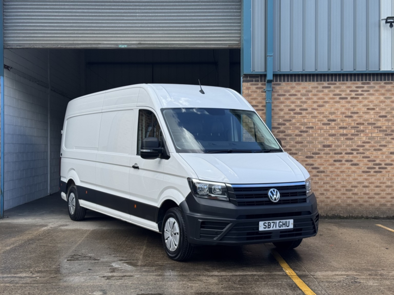 2022 Volkswagen Crafter 2.0 Tdi Cr35 Trendline Fwd Lwb High Roof Euro 6 (s/s) 5dr in White — image 1