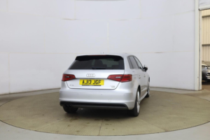 2013 Audi A3 1.8 Tfsi S Line Sportback S Tronic Quattro Euro 6 (s/s) 5dr in Silver — image 4