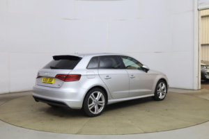 2013 Audi A3 1.8 Tfsi S Line Sportback S Tronic Quattro Euro 6 (s/s) 5dr in Silver — image 6