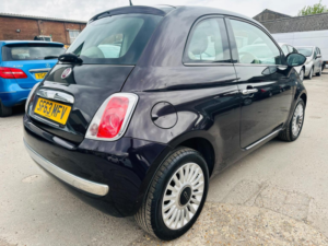 2013 Fiat 500 1.2 Lounge Euro 4 3dr in Purple — image 3
