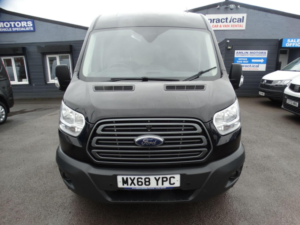 2018 Ford Transit 2.0 350 Ecoblue Fwd L3 H2 Euro 6 5dr in Black — image 2
