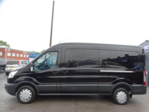 2018 Ford Transit 2.0 350 Ecoblue Fwd L3 H2 Euro 6 5dr in Black — image 5