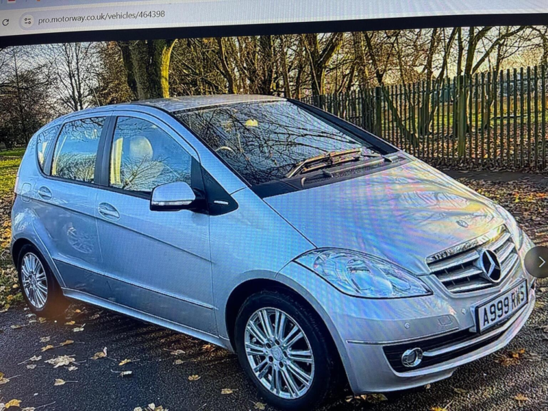 2011 Mercedes-Benz A Class 1.5 A160 Elegance Se CVT 5dr in Silver — image 1