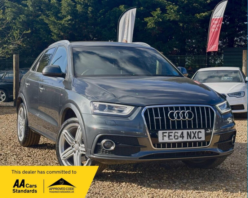 2014 Audi Q3 2.0 Tdi S Line Plus S Tronic Quattro Euro 5 (s/s) 5dr in Grey — image 1