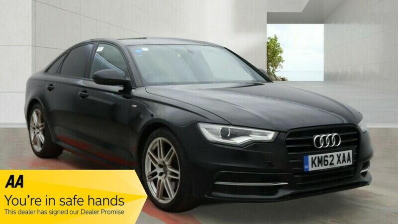 2012 Audi A6 Saloon 2.0 Tdi S Line Multitronic Euro 5 (s/s) 4dr in Black — image 1