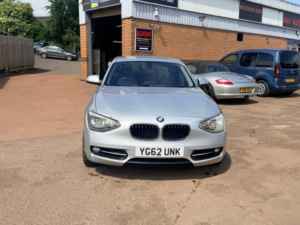 2012 BMW 1 Series 2.0 118d Sport 5-Door in Silver — image 2