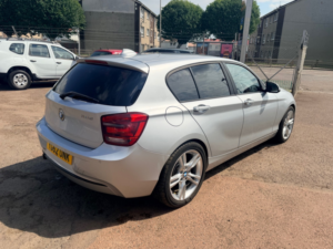 2012 BMW 1 Series 2.0 118d Sport 5-Door in Silver — image 4