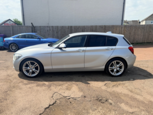 2012 BMW 1 Series 2.0 118d Sport 5-Door in Silver — image 5