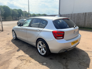2012 BMW 1 Series 2.0 118d Sport 5-Door in Silver — image 6