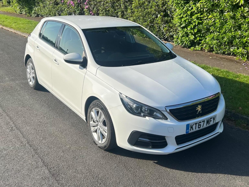 2018 Peugeot 308 1.2 Puretech Active Euro 6 (s/s) 5dr in White — image 1