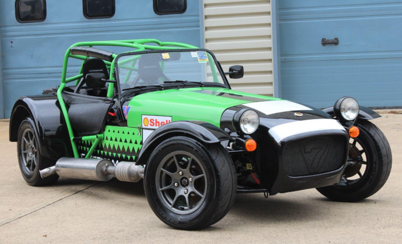 2008 Caterham Seven 1.6 Roadsport [125bhp] S3 in Black — image 1