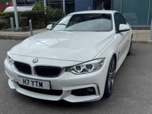 2014 BMW 4 Series 2.0 428i M Sport Auto Euro 6 (s/s) 2dr in White — image 3