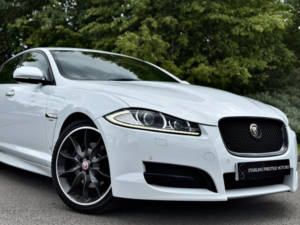 2015 Jaguar Xf 2.2 D R-Sport Black in White — image 5