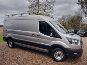 2019 Ford Transit 2.0 350 Ecoblue Leader 170 AWD in Silver — image 2