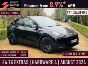 2024 Tesla Model Y Auto Rwd 5dr in Black — image 1