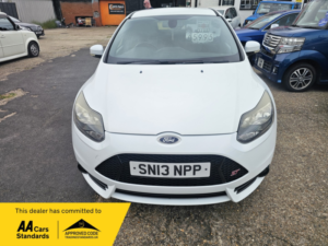 2013 Ford Focus 2.0 T Ecoboost St-2 in White — image 1