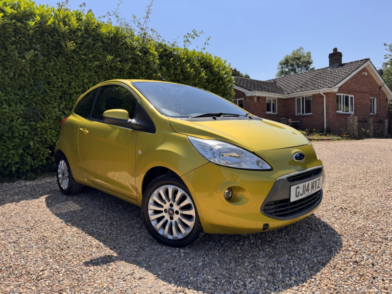 2014 Ford Ka 1.2 Zetec in Yellow — image 1