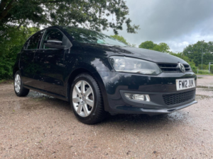 2012 Volkswagen Polo 1.2 Match Euro 5 5dr in Black — image 2