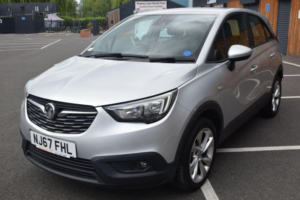 2017 Vauxhall Crossland X 1.2 Se Euro 6 5dr in Silver — image 3