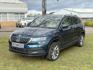 2018 Skoda Karoq 1.5 Tsi Edition SUV 5dr Petrol DSG Euro 6 (s/s) (150 Ps) in Blue — image 3