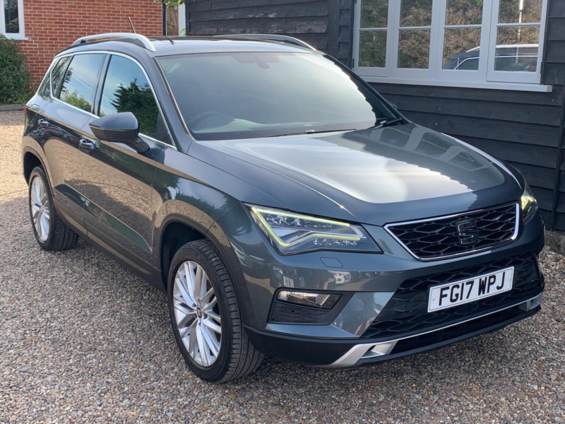 2017 SEAT Ateca 1.4 Ecotsi Xcellence DSG Euro 6 (s/s) 5dr in Grey — image 1