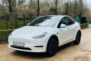 2024 Tesla Model Y Long Range Auto Rwd 5dr in White — image 2