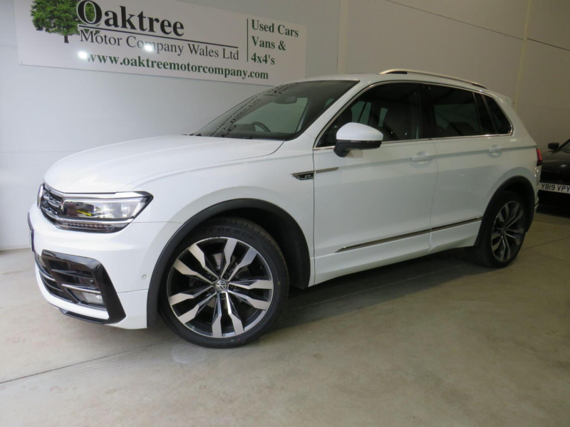 2019 Volkswagen Tiguan 2.0 Tdi R-Line Tech DSG 4motion Euro 6 (s/s) 5dr in White — image 1