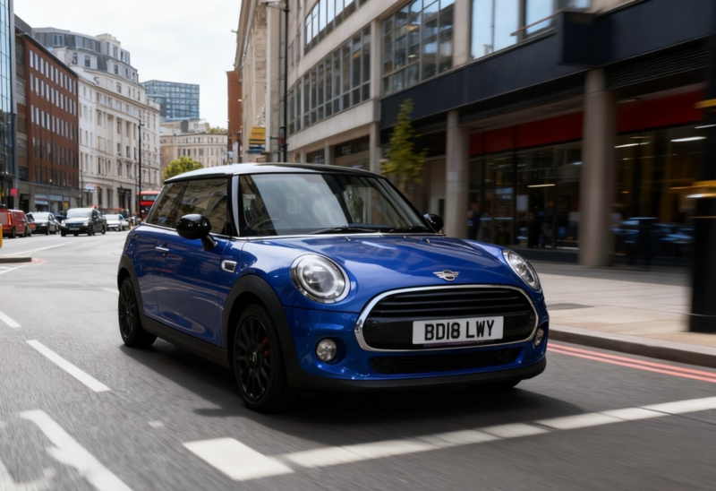 2018 MINI Hatch 1.5 Cooper Hatchback 3dr Petrol Steptronic Euro 6 (s/s) (136 Ps) in Blue — image 1