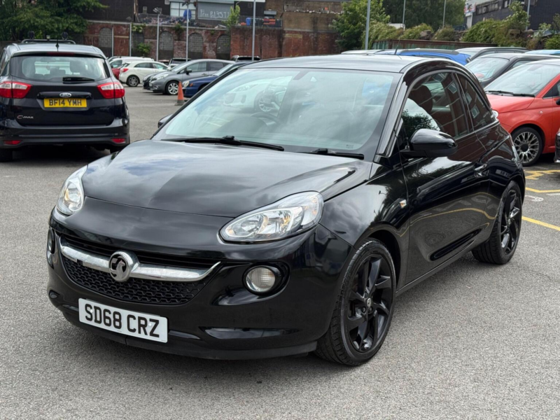 2018 Vauxhall Adam 1.2i Energised Euro 6 3dr in Black — image 1
