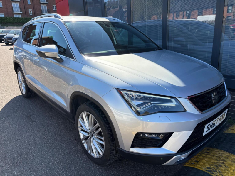2018 SEAT Ateca 1.6 Tdi Ecomotive Xcellence Euro 6 (s/s) 5dr in Silver — image 1