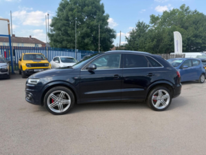 2014 Audi Q3 2.0 Tdi S Line Plus S Tronic Quattro Euro 5 (s/s) 5dr in Blue — image 3