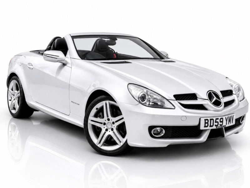 2010 Mercedes-Benz Slk 1.8 Slk200k Tiptronic Euro 4 2dr in Silver — image 1