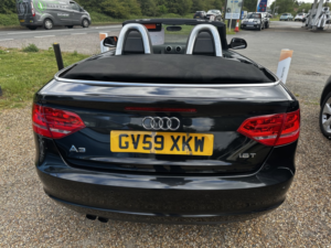2010 Audi A3 Cabriolet 1.8 Tfsi Sport in Black — image 5