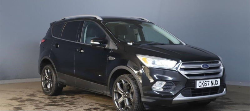 2017 Ford Kuga 2.0 Tdci Titanium Powershift AWD Euro 6 (s/s) 5dr in Black — image 1