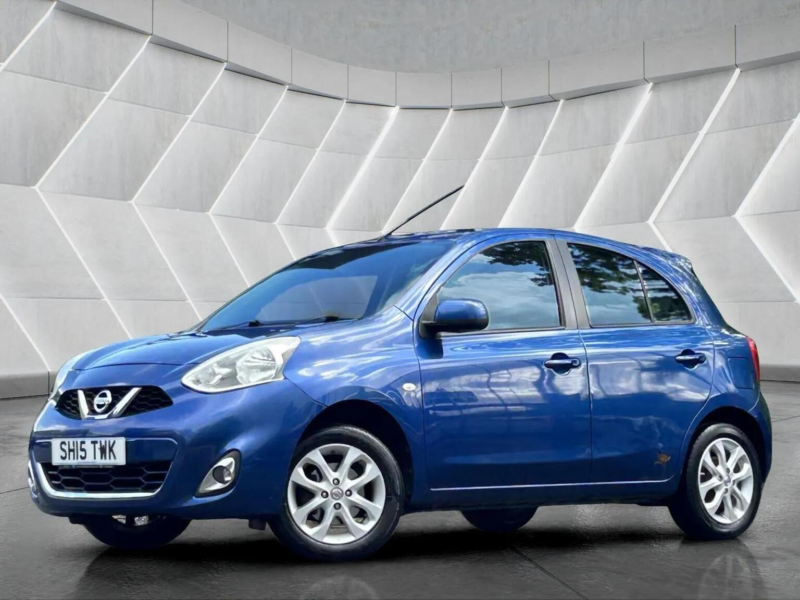 2015 Nissan Micra 1.2 Acenta Euro 5 5dr in Blue — image 1