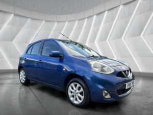2015 Nissan Micra 1.2 Acenta Euro 5 5dr in Blue — image 3