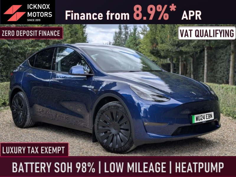 2024 Tesla Model Y Auto Rwd 5dr in Blue — image 1
