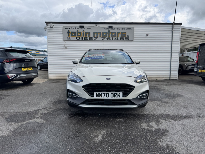 2021 Ford Focus 1.5 Focus Active X Estate 1.5l Ecoblue 120ps Fwd 6 Speed Manual in White — image 1