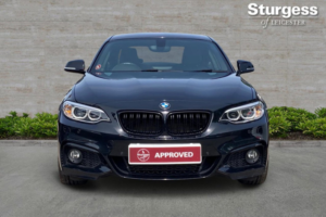 2017 BMW 2 Series 2.0 220d M Sport Auto Euro 6 (s/s) 2dr in Black — image 2