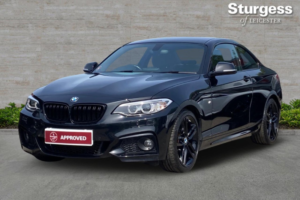 2017 BMW 2 Series 2.0 220d M Sport Auto Euro 6 (s/s) 2dr in Black — image 3