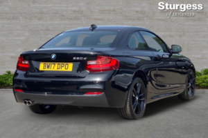 2017 BMW 2 Series 2.0 220d M Sport Auto Euro 6 (s/s) 2dr in Black — image 5