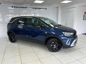 2021 Vauxhall Crossland 1.2 Turbo Elite Auto Euro 6 (s/s) 5dr in Blue — image 4
