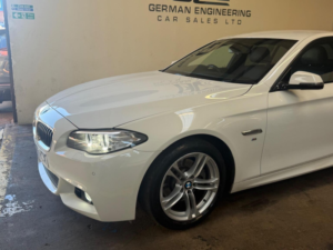 2015 BMW 5 Series 2.0 520d M Sport Euro 6 (s/s) 4dr in White — image 2